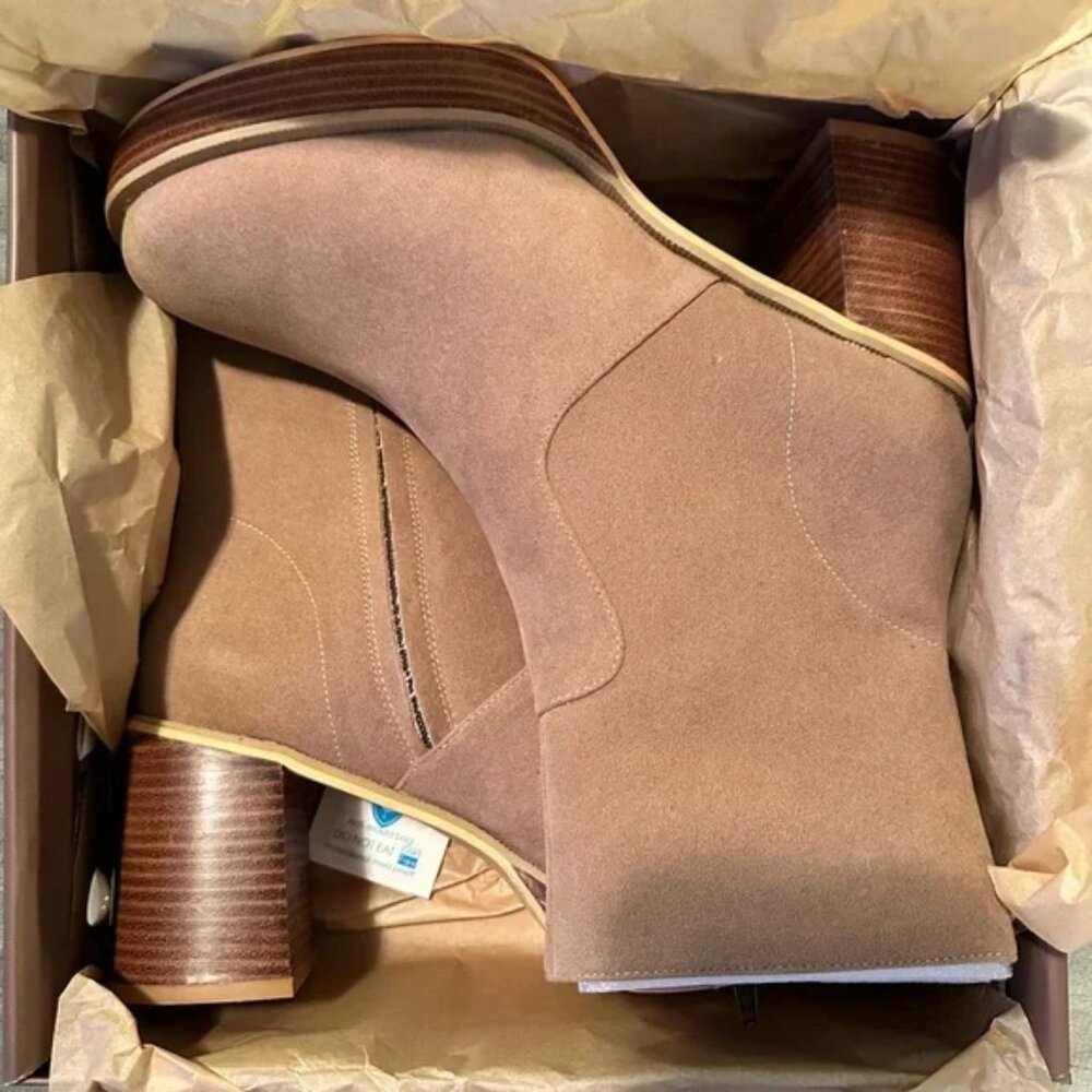 Oasis Society Alexandra Khaki Boot - Picture 2 of 5